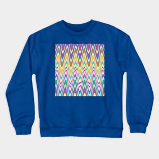 Colourful lines pattern Crewneck Sweatshirt